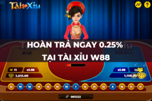 hoan tra ngay 0 25 tai tai xiu w88 1