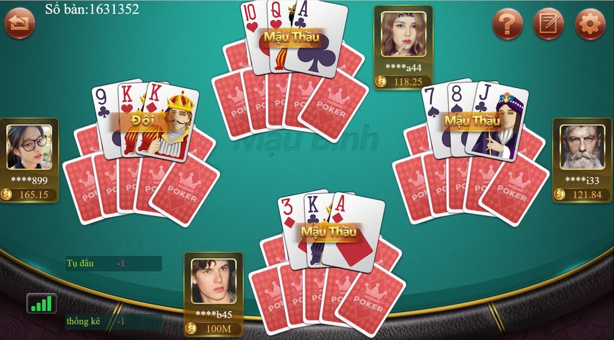 Mậu binh Vnloto - Hướng dẫn cách chơi từ A - Z dành cho tân binh 4 Đặt cược Mậu binh tại Vnloto